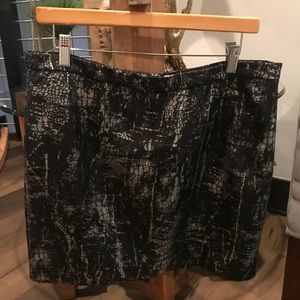 MICHAEL KORS Reptile Print Mini Skirt